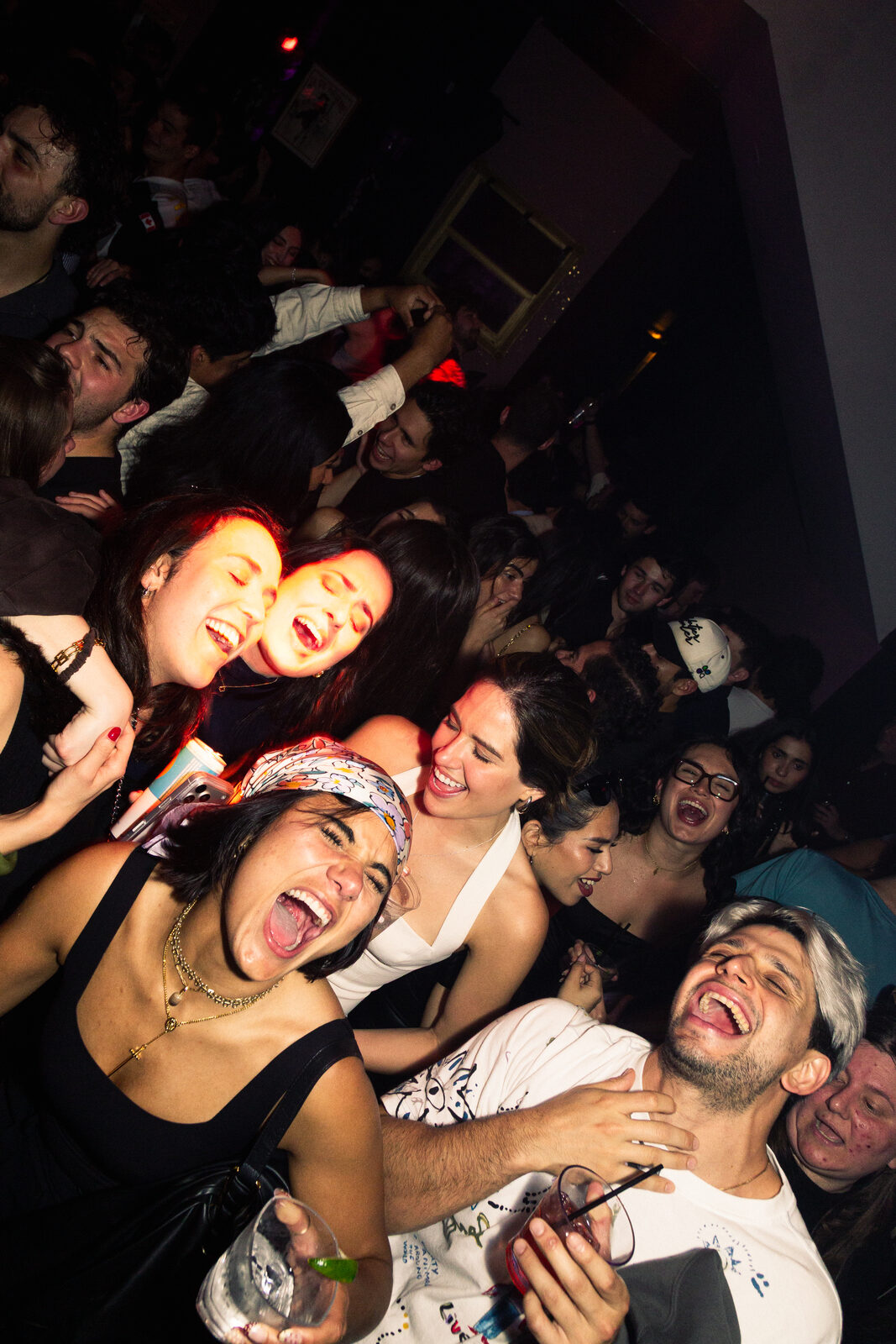 Guests celebrating at Gato Volador